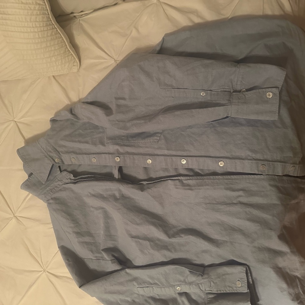 Light Blue Button-Up Shirt